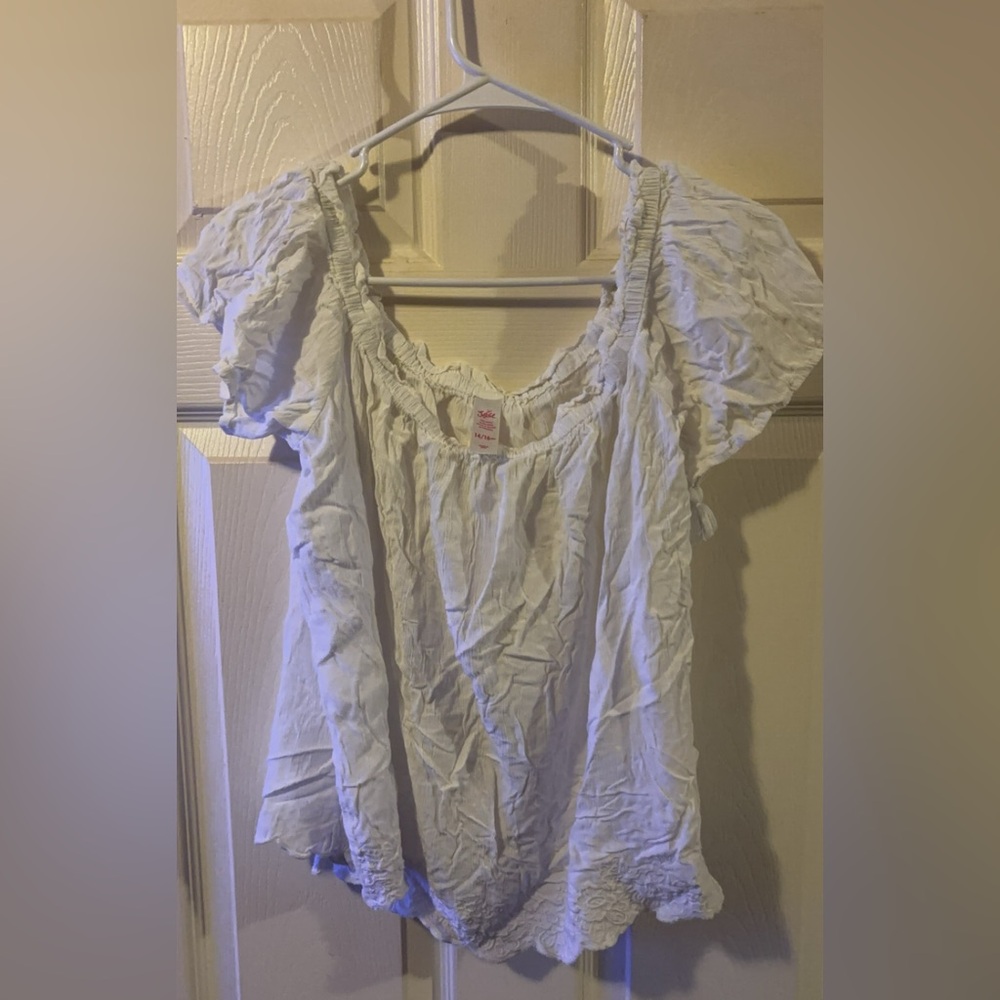 Justice girls shirt 14/16